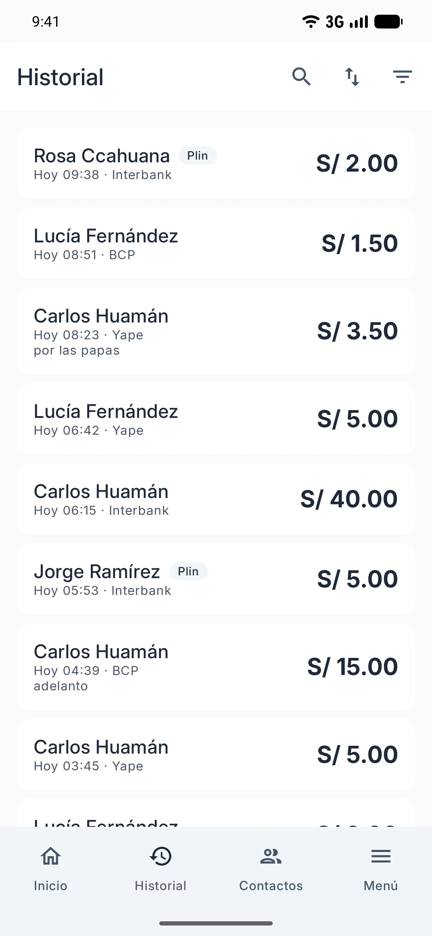 Historial